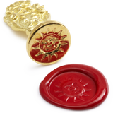 Brass Wax Seal, Sun