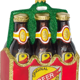 Six Pack of Beer Glass Ornament