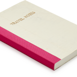 Recycled Travel Journal, Pink Binding