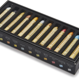 Sennelier 1949 Oil Pastel Set, 12 Iridescent Colours