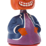 Pumpkin with Top Hat Candy Box Papier-mâché