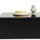 Rob Morter x Steve Harrison Lamp - Black Lacquered Fibonacci Box