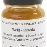 Natural Pigments Drawing Inks, Weld-Reseda 30ml