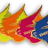 Small Birds "Happy Birthday" - Decorative Stickers