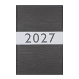 Dark Grey Tsumugi Hardback Weekly Diary
