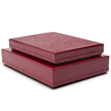 Red Floral Patent Storage Box