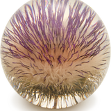Purple Thistle Paperweight