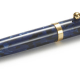 Ohnishi Seisakusho Blue Marble Acetate Ballpoint Pen