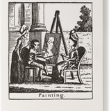 Letterpress Painting Greeting Card