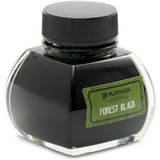 Premium Platinum Classic Forest Black Iron-Gall Fountain Pen Ink Bottle, 60ml