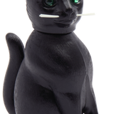 Bobble Head, Nostalgic Black Cat (Upright)