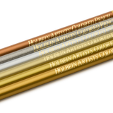Set of 6 Holbein Artists' Colour Pencils - Metallic