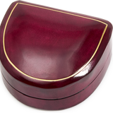 Semi Circle Moulded Leather Box