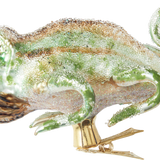 Chameleon Glass Ornament