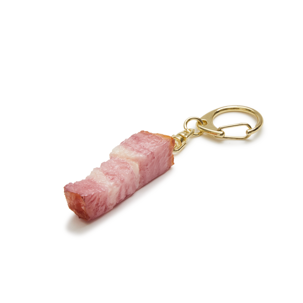 Faux Pancetta Keyring