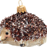 Hedgehog Glass Ornament