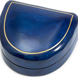 Semi Circle Moulded Leather Box