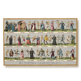 Choosing Keeping Nostalgic Postcards, La Danse Macabre