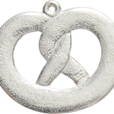 Pretzel Tin Ornament