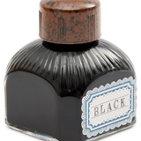 Premium British Black Fountain Pen Ink Bottle, 80ml