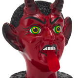 Red Devil with Tongue Candy Box Papier-Mache Figure
