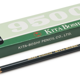 Forest Green 9500 Kitaboshi 2B Writing Pencils, box of 12