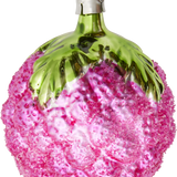 Raspberry Glass Ornament