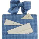 Scanlon Apparati Memo Board, Blue Tartan