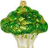 Broccoli Glass Ornament