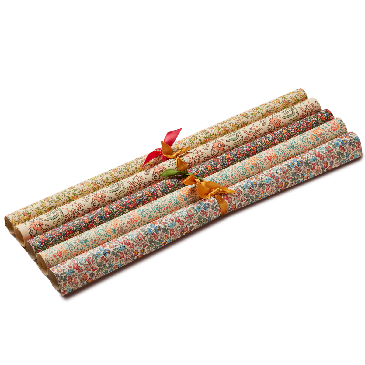 5 Wrapping Papers, Floral Print – Choosing Keeping