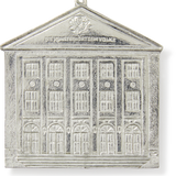 Stately Home Tin Ornament