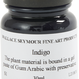 Natural Pigments Drawing Inks, Indigo 30ml