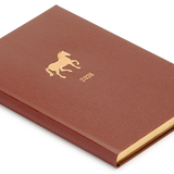 Pocket "Lucky" A6 Weekly Diary, Brown Horse
