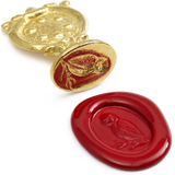 Brass Wax Seal, Owl