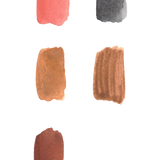 Mount Amiata Volcanic Natural Pigments Watercolour Set