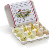 Chocolate Eggs in Carton, Tipsy Partridge