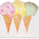 Die Cut Ice Cream Greeting Card