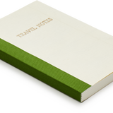 Recycled Travel Journal, Green Binding