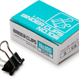 Black Oxide Binder Clips