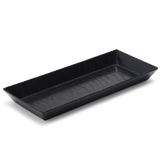 Urushi Paper Vide-Poche, Black Croc