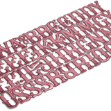 Dresden Trim, Burgundy