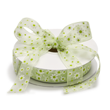 Decorated Japanese Ribbon Spool, Sally, 9.5m roll