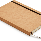 Tan Softcover Faux Leather Notebook