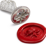 French Wax Seal, Large Rose