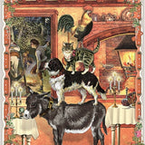 Glitter Fairy Tale Postcard