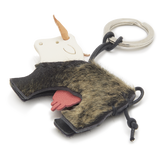 Italian Leather Keyring, Cow