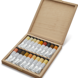 18th Century George Romney Portrait Natural Oil Paint Set