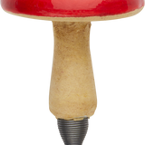Papier-mâché Red Mushroom on Clip