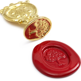 Brass Wax Seal, Tree