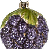Big Blackberry Glass Ornament